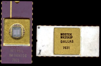 MOS-ICs MK2543P und IM6604